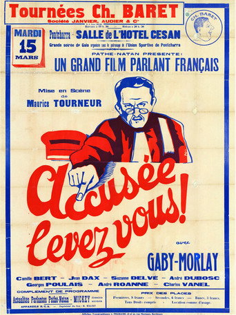 Regarder Accusée... Levez-vous ! en streaming complet